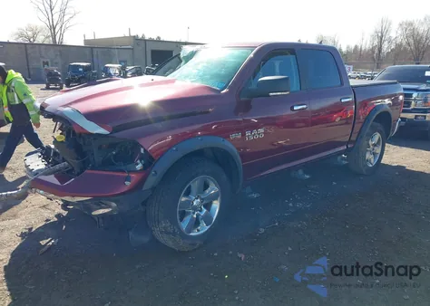 2017 Ram 1500 Big Horn 4X4 5'7 Box из США, поврежденный, VIN 1C6RR7LT9HS774623